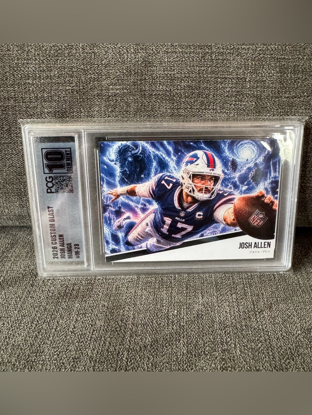 Josh Allen - 2026 Custom Blast Manga #M-23 PCG 10 Gem Mint